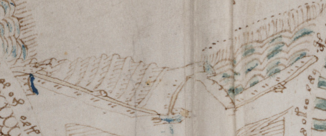Voynich Manuscript escarpments